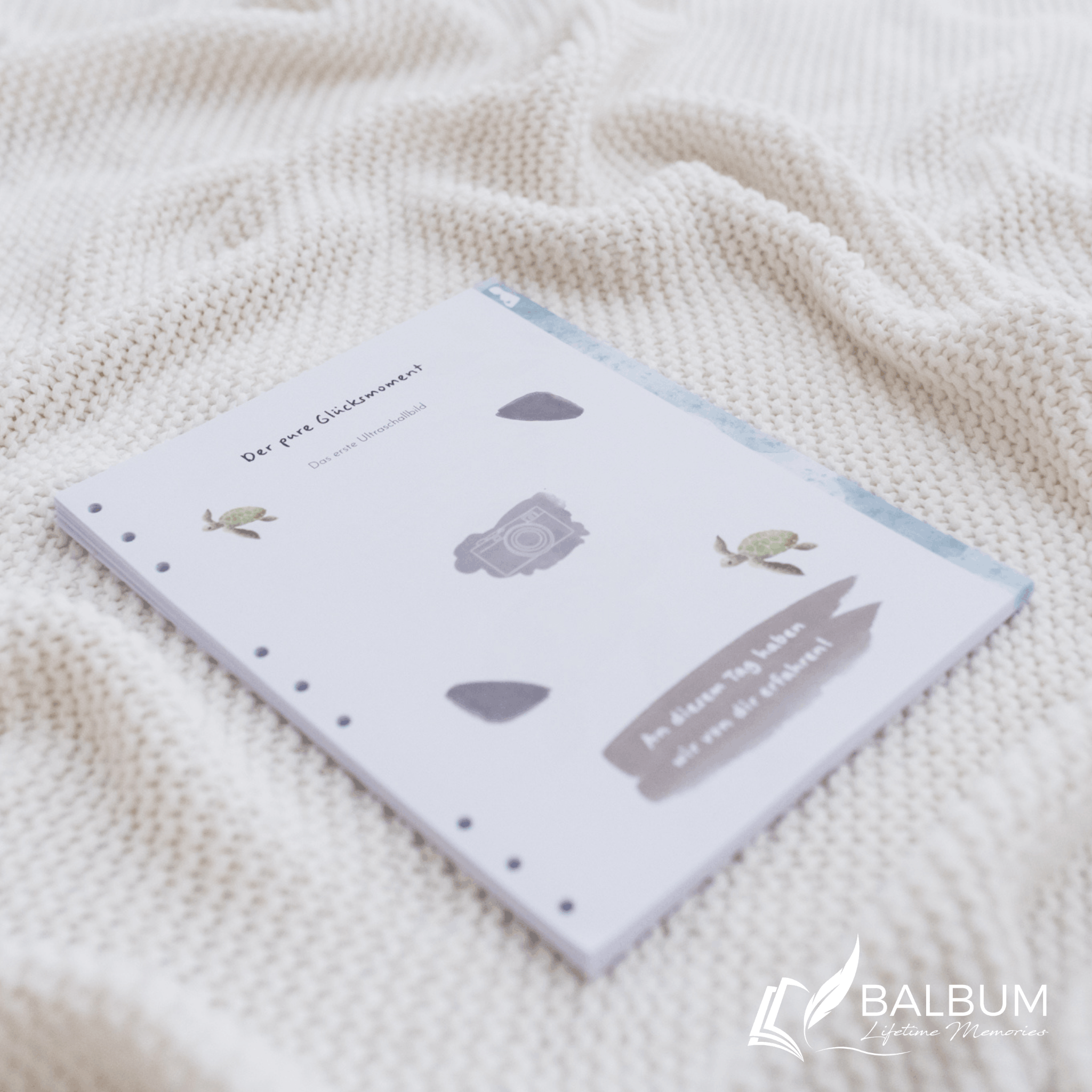 Schwangerschaft - Warten auf dich & Familienglück (Meer)