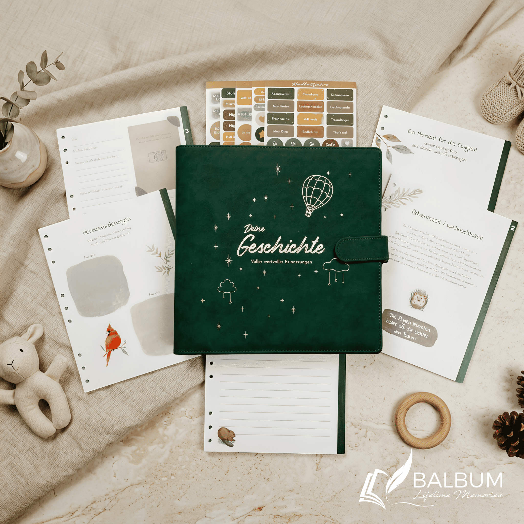 Kindheitsjahre Bundle – Wald | Einband Dunkelgrün