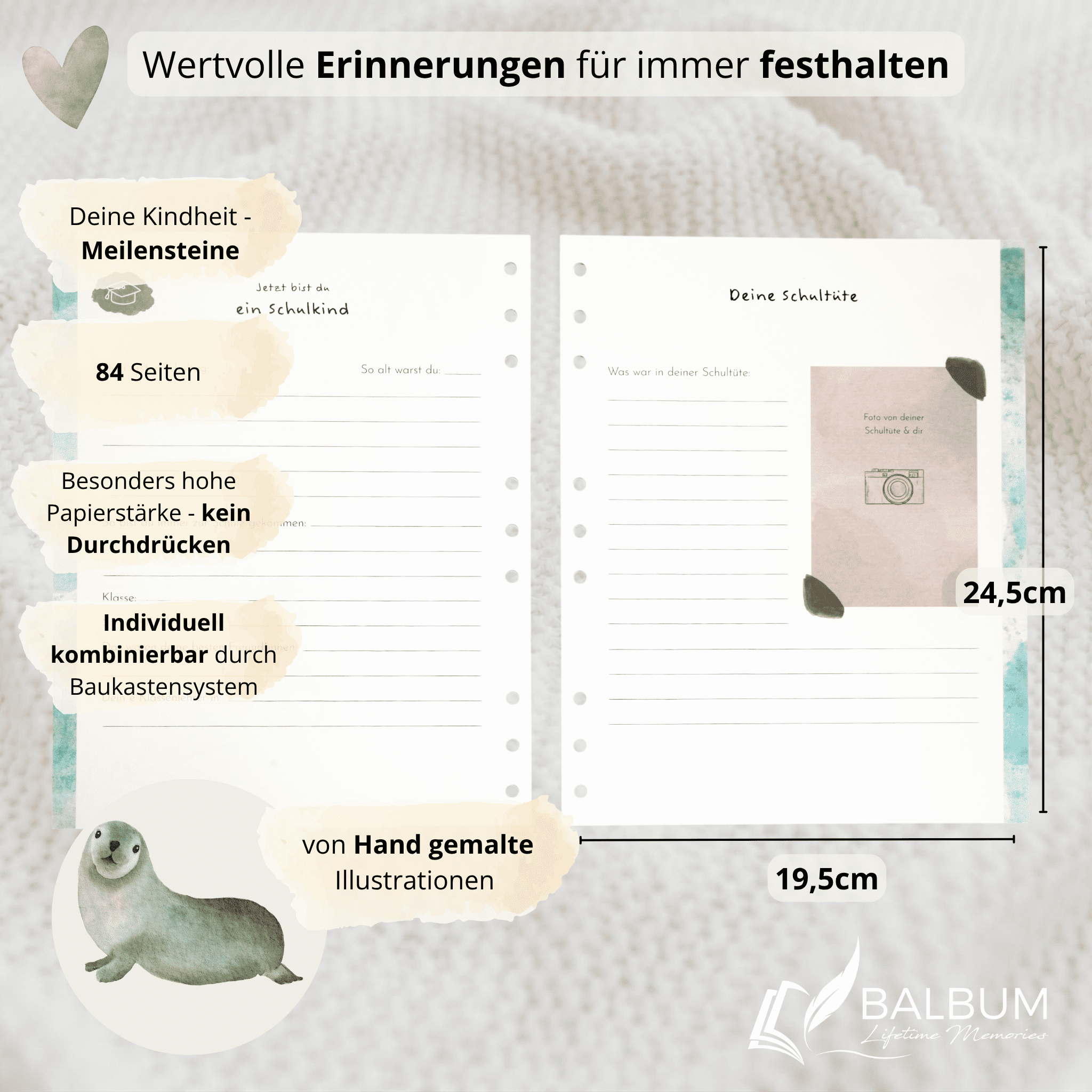 Kindheitsjahre – Meilensteine (Meer)