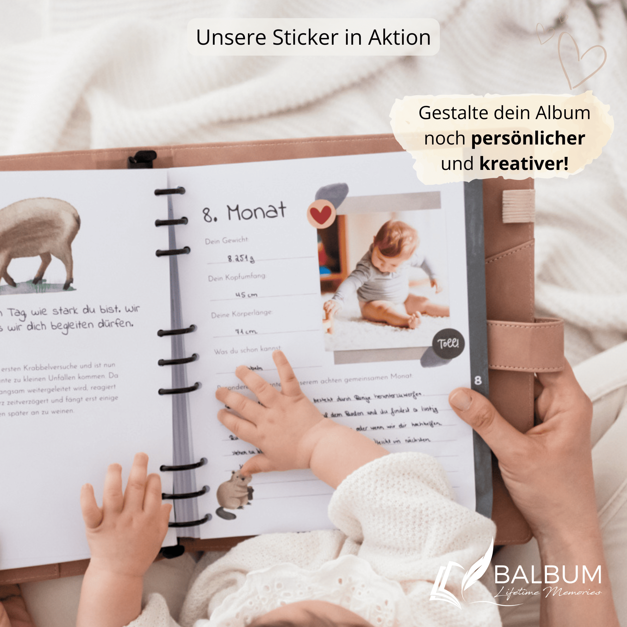 Sticker-Set Babyzeit