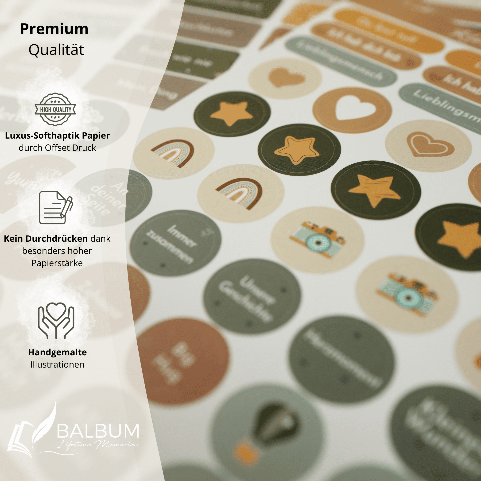 Stickerset – Kindheitsjahre