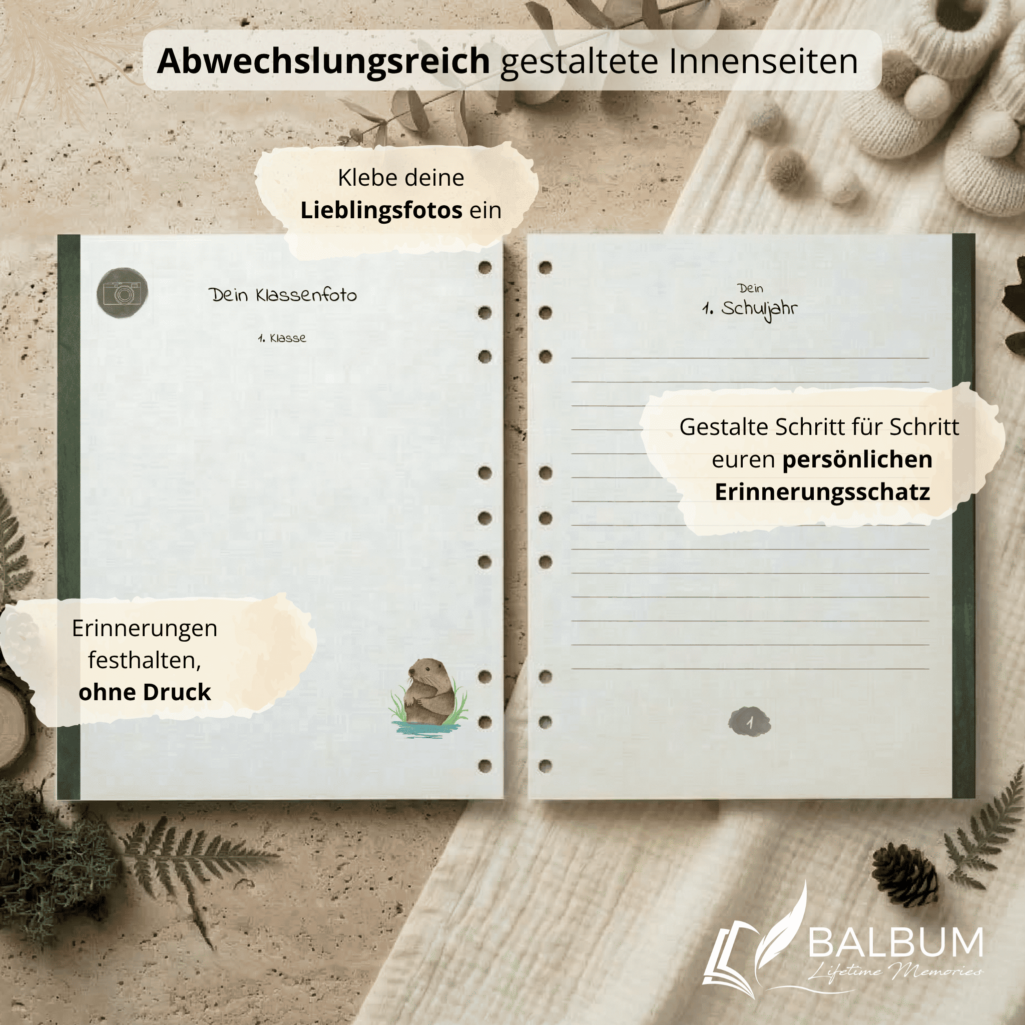 Kindheitsjahre – Meilensteine (Wald)