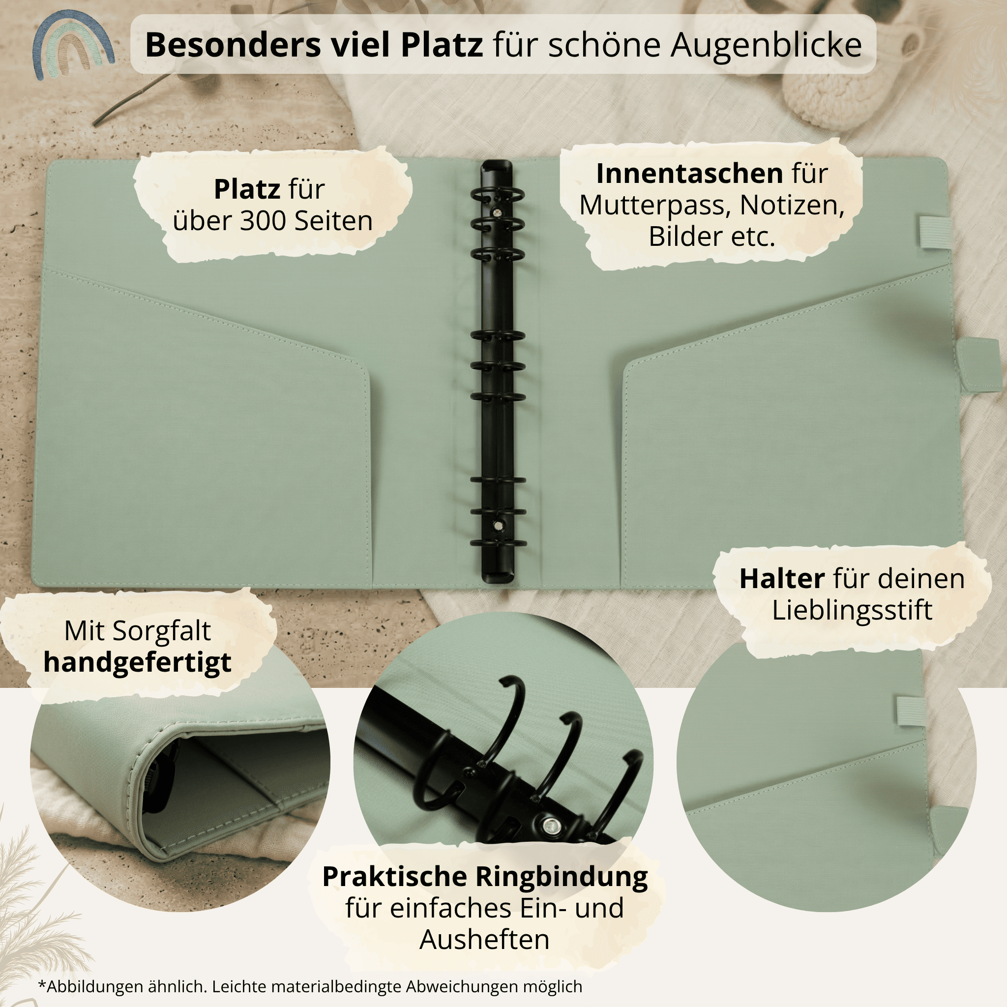 Kindheitsjahre Bundle – Natur | Einband Salbeigrün