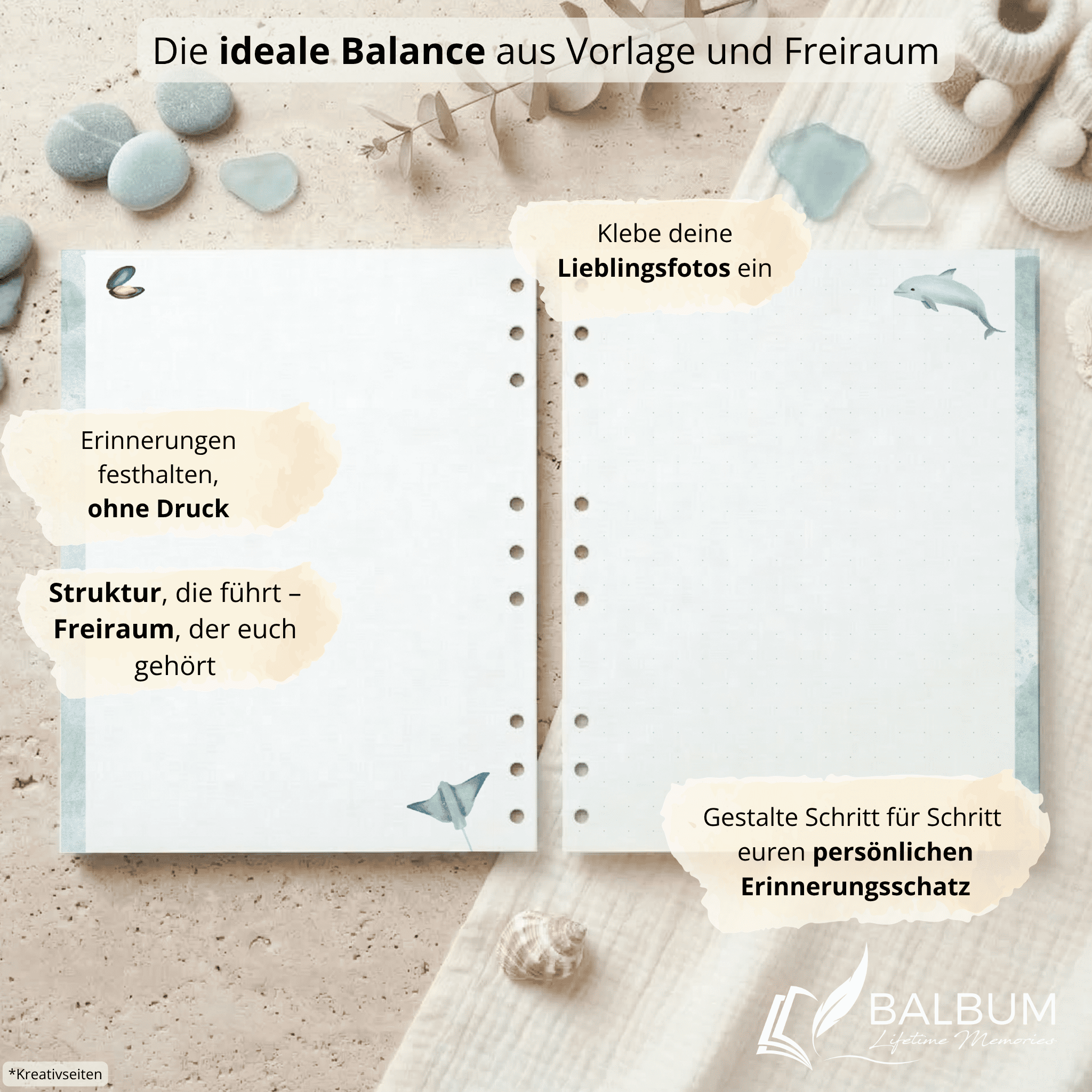 Kindheitsjahre Bundle – Meer | Einband Hellblau