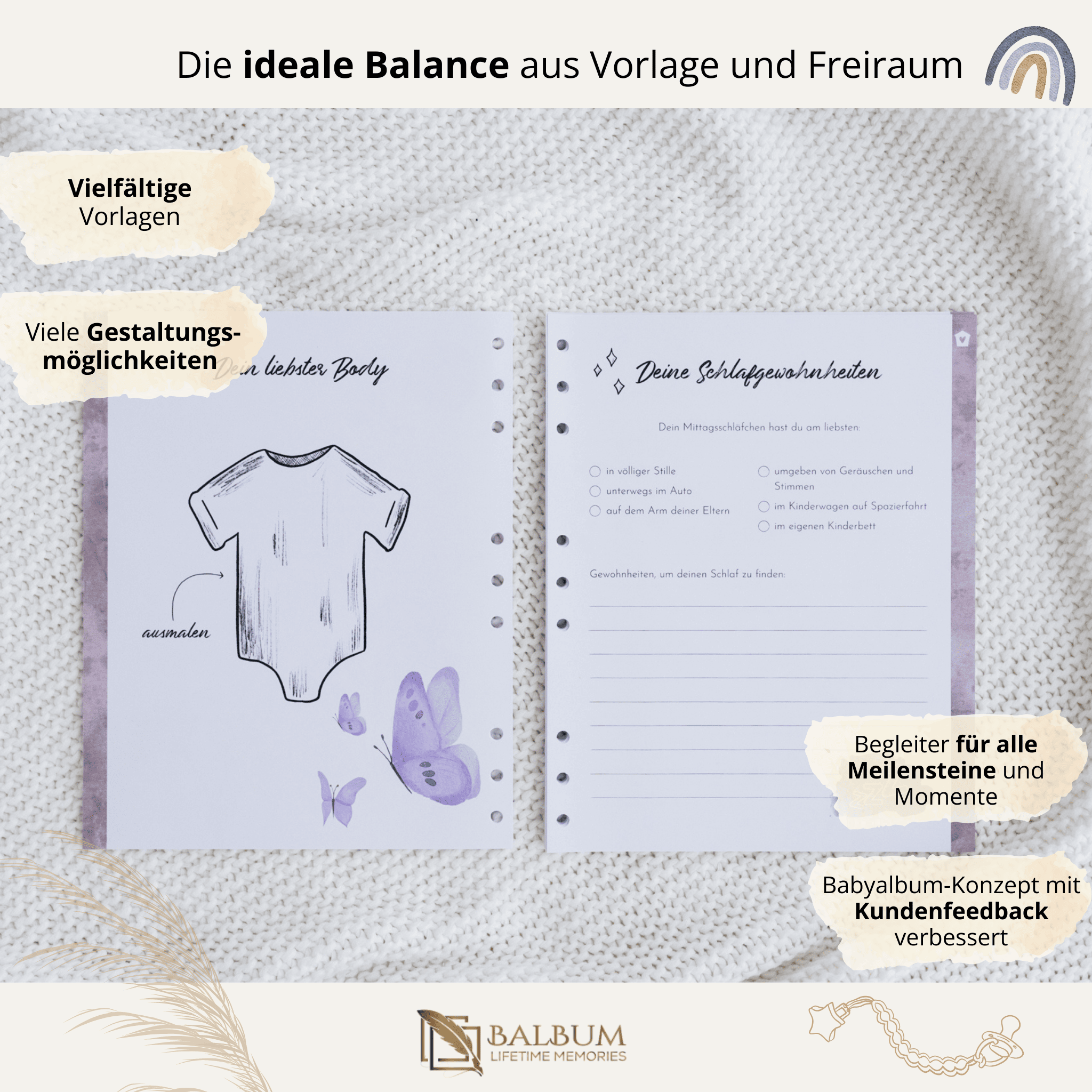 Familienglück mit 42 Seiten (Blumen)