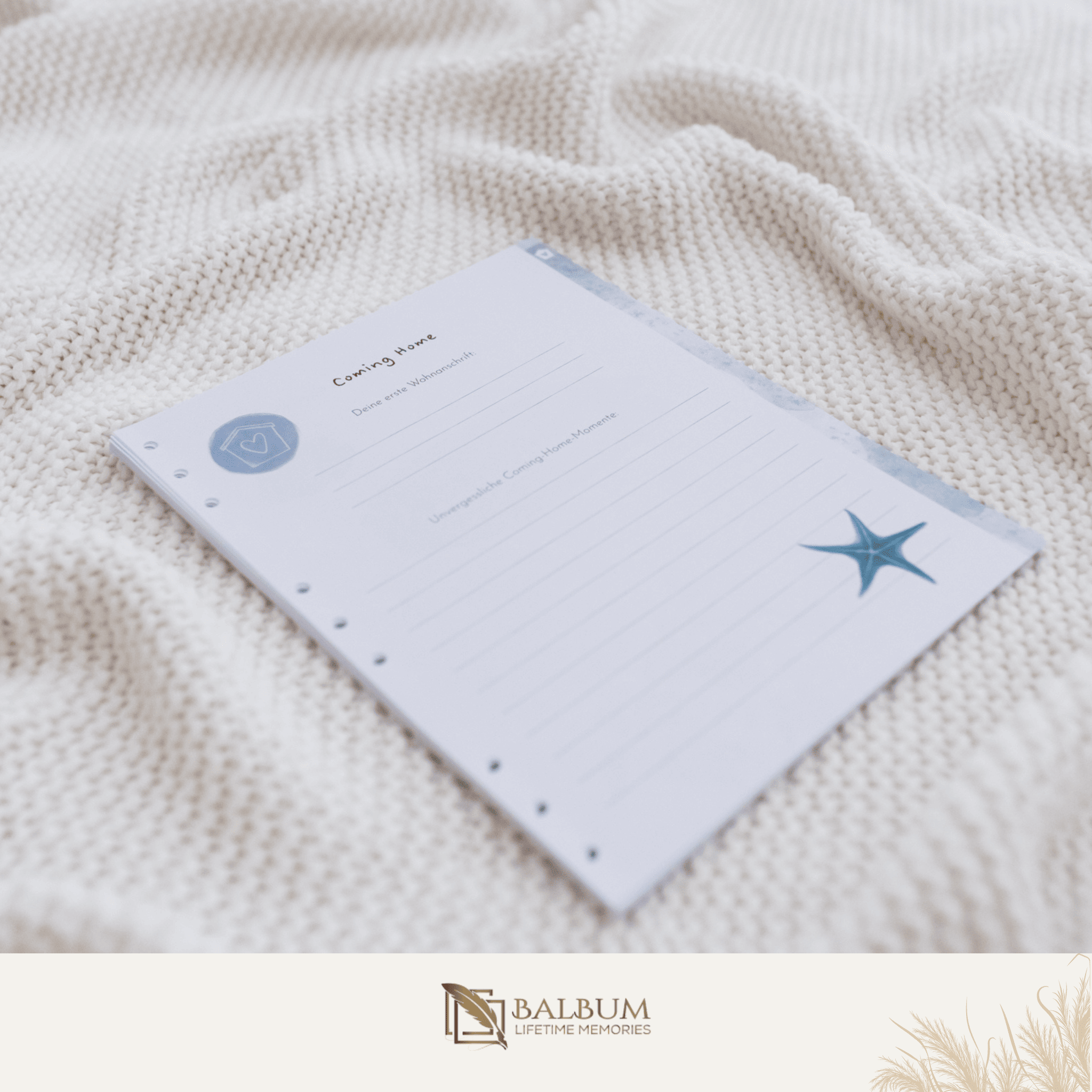 Familienglück mit 42 Seiten (Meer)