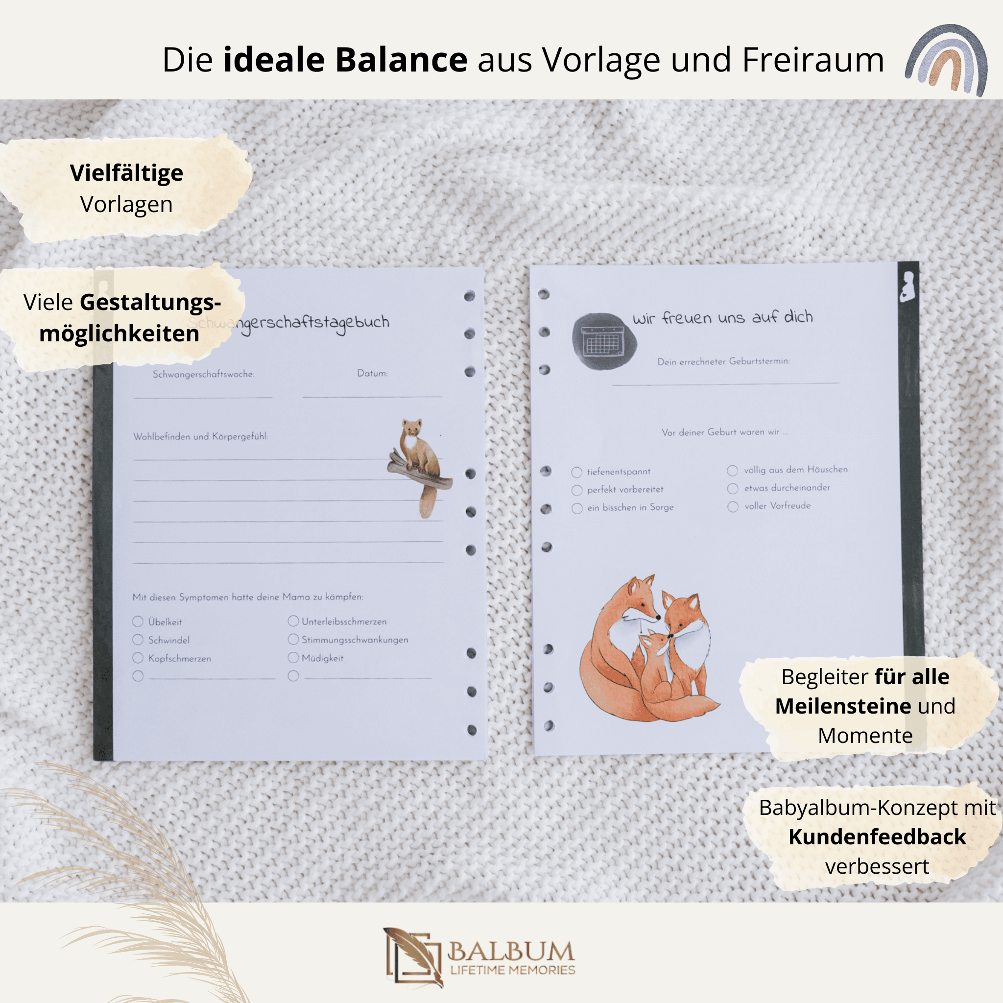 Schwangerschaft mit 82 Seiten (Wald)