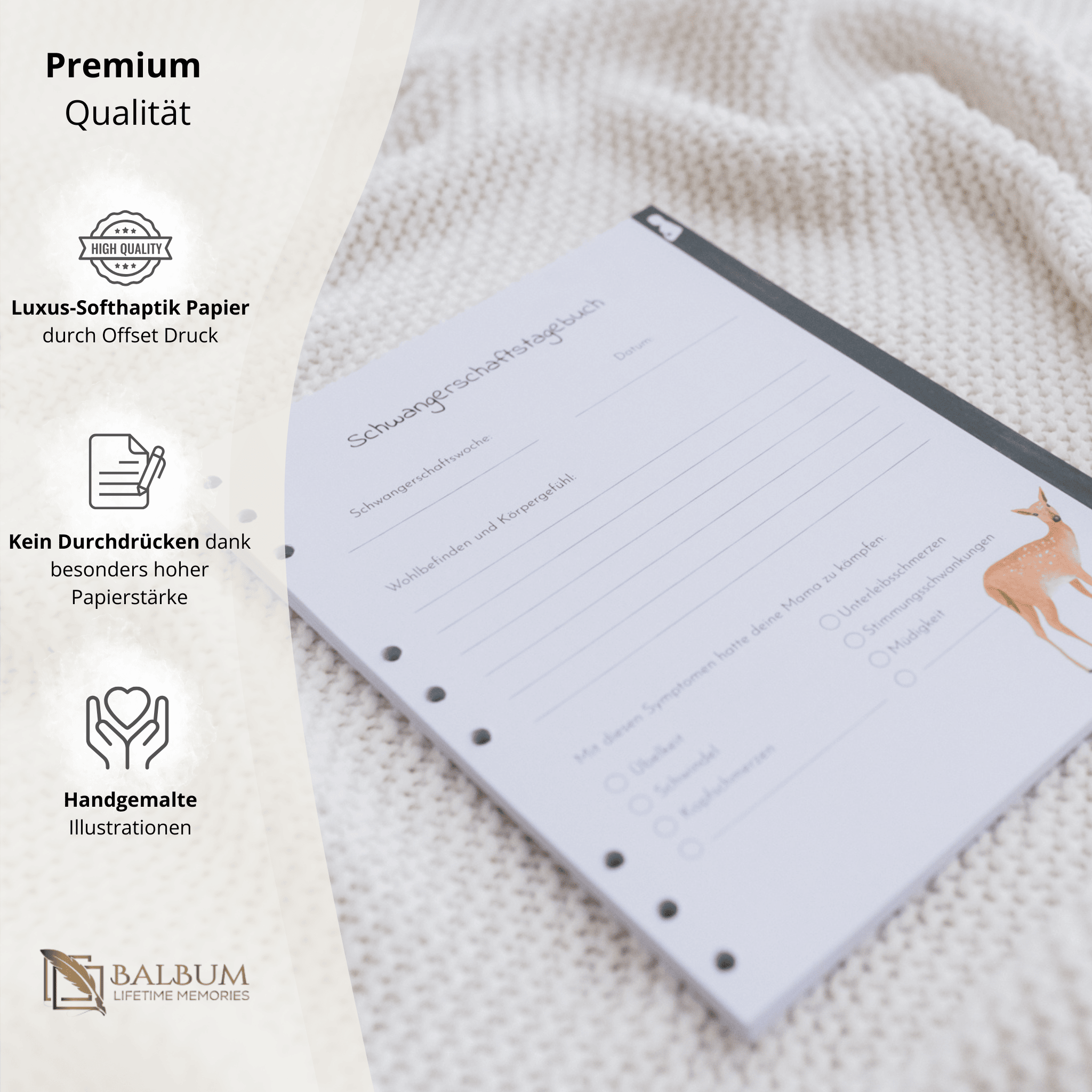 Schwangerschaft mit 82 Seiten (Wald)