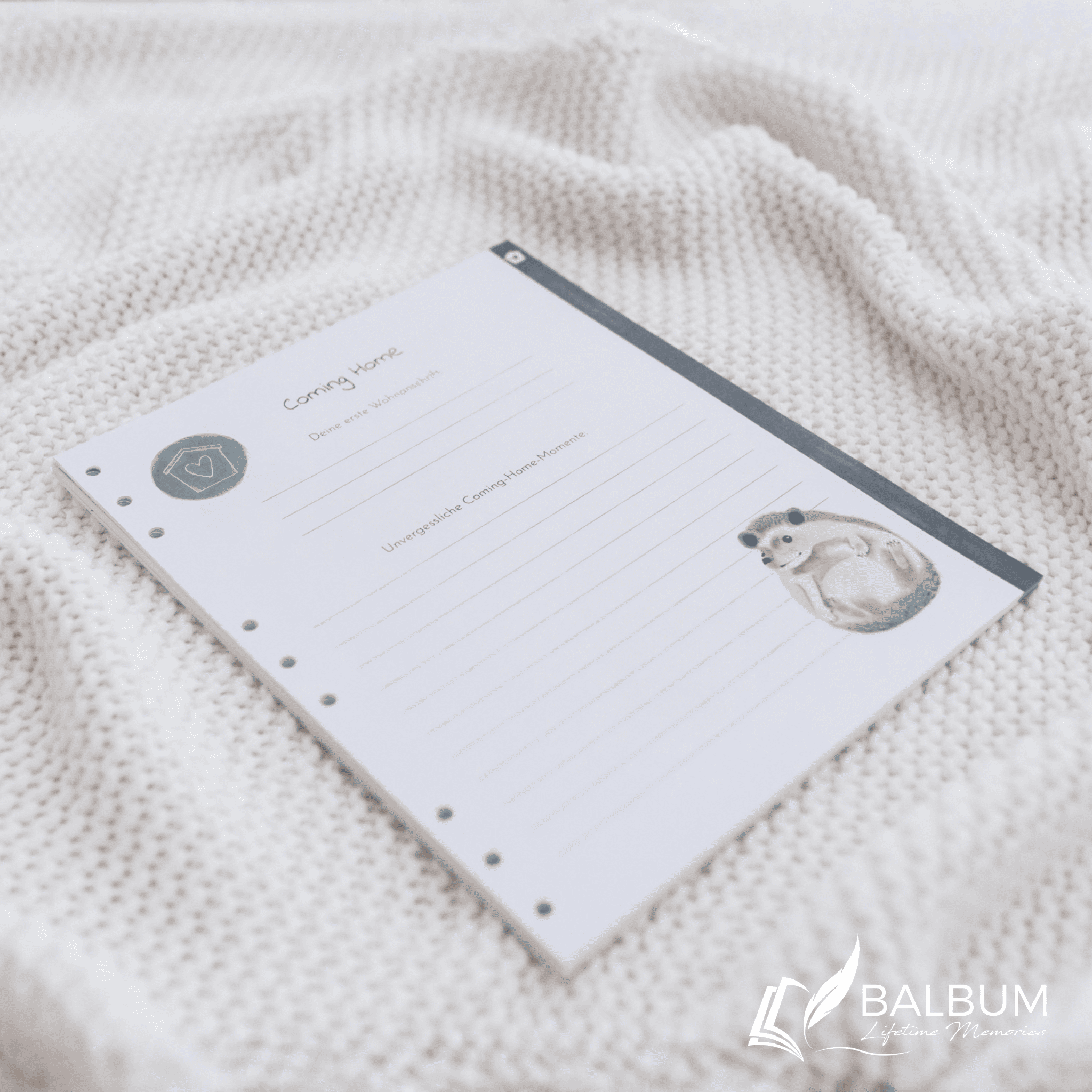 Schwangerschaft - Warten auf dich & Familienglück (Wald)