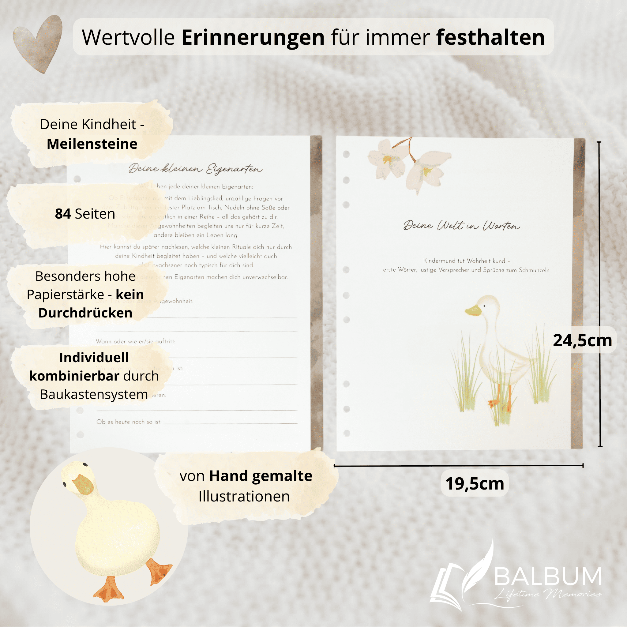 Kindheitsjahre – Meilensteine (Natur)