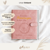 Babyalbum Bundle – Schwangerschaft & erstes Jahr – Wald | Einband Altrosa