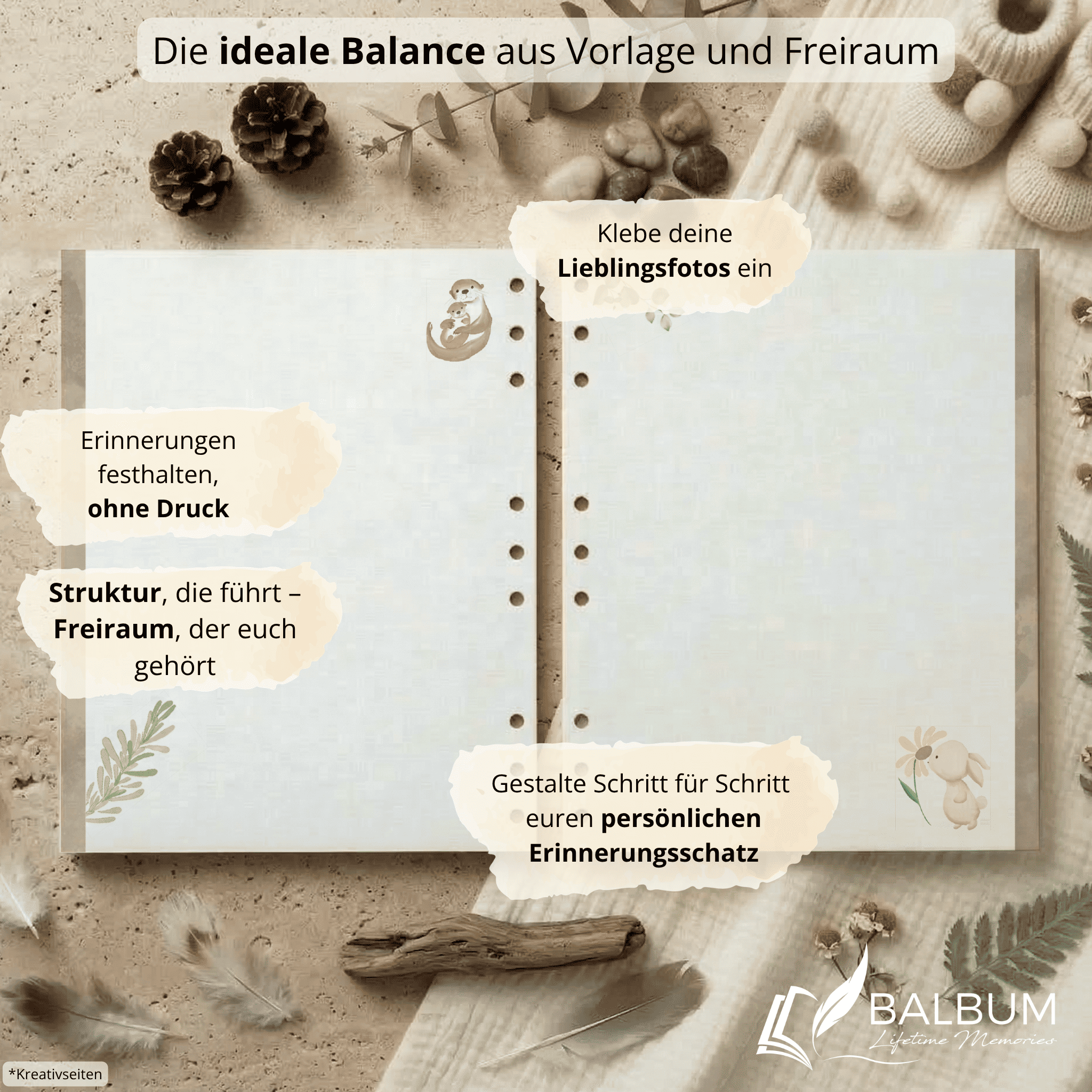 Kindheitsjahre Bundle – Natur | Einband Beige