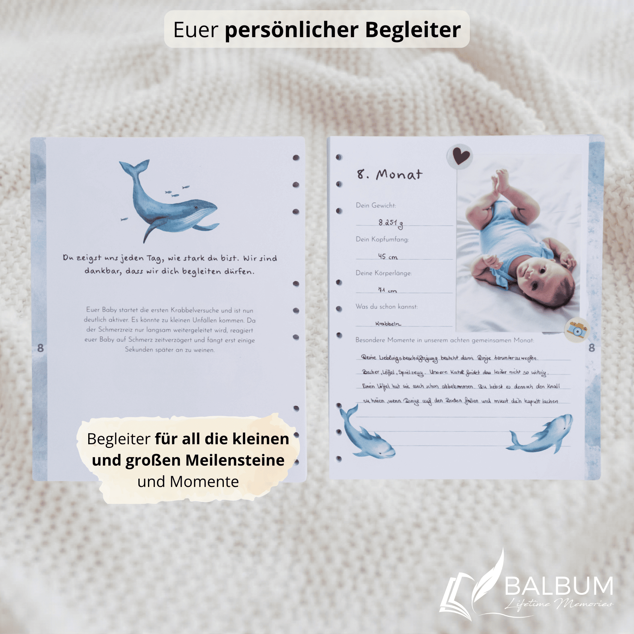 Kindheitsjahre Bundle – Meer | Einband Hellblau